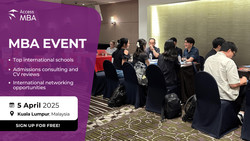 Take Control of Your Future at Access Mba Kuala Lumpur – April 5