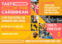 Taste Of The Caribbean Food and Drink Festival - Sutton
