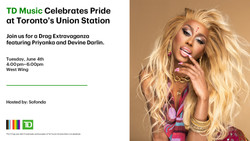 Td Music Celebrates Pride at Toronto’s Union Station!