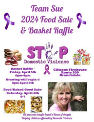 Team Sue 2024 Food Sale and Basket Raffle