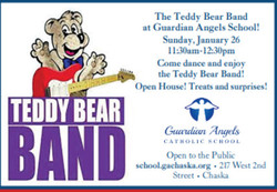 Teddy Bear Band Open House at Guardian Angels School