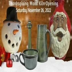 Thanksgiving Wood Kiln Opening at Bolick and Traditions Pottery
