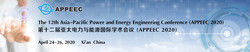 The 12th Asia-Pacific Power and Energy Engineering Conference (appeec 2020)