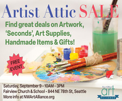 The 3rd Annual Artist Attic Sale