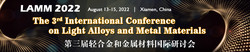 The 3rd Int'l Conference on Light Alloys and Metal Materials (lamm 2022)