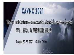 The 4th Int'l Conference on Acoustics, Vibration and Noise Control (cavnc 2021) 