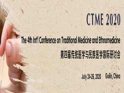 The 4th Int'l Conference on Traditional Medicine and Ethnomedicine (ctme 2020)