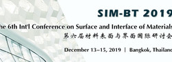 The 6th Int’l Conference on Surface and Interface of Materials (sim-bt 2019)