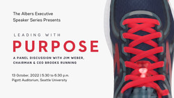 The Albers Executive Speaker Series Presents: Leading with Purpose