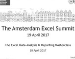 The Amsterdam Excel Summit