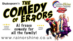 The Comedy of Errors at Bushley Village Hall Field, Tewkesbury - Saturday 1st July