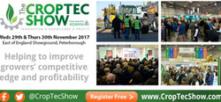 The CropTec Show, Arable Farming Conference Peterborough November 2017