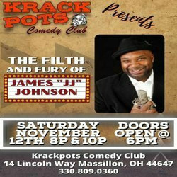 The Filth and Fury of James "jj" Johnson at Krackpots Comedy Club