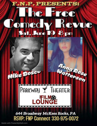 The Free Comedy Revue at The Parkway Theater and Film Lounge