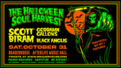 The Halloween Soul Harvest W/ Scoot Biram and Goddamn Gallows