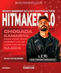 The Hit Maker 2.0 - Dj Lijo Live at Zeta Bar Hilton, Sydney