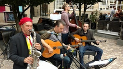 The Hot Club of Clowntown return to Leopold Square
