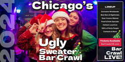 The Official Ugly Sweater Bar Crawl Chicago by Bar Crawl Live 2024