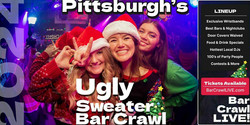 The Official Ugly Sweater Bar Crawl Pittsburgh by Bar Crawl Live 2024