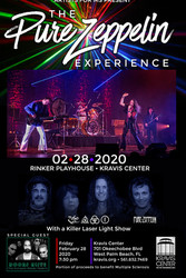 The Pure Zeppelin Experience And Doors Alive 8pm 2-28-20 Kravis Center