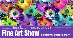 The winter Boca Raton Fine Art Show January 2024