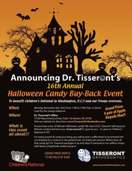Tisseront Orthodontics 16th Annual Halloween Candy Buy Back