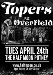 Topers & Overfield: Live at The Half Moon Putney