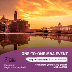 Transform Your Career at the Access Mba Event in New Delhi. Accelerate Your Salary Growth Now!