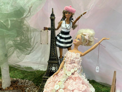 Trashion "Barbies, Kens, and Friends" Gallery Exhibit and Online Auction at the Center