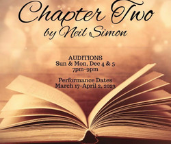 Treasure Coast Theatre holds auditions for Neil Simon's "Chapter Two"