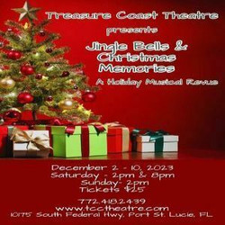 Treasure Coast Theatre presents the Holiday musical revue "Jingle Bells and Christmas Memories"