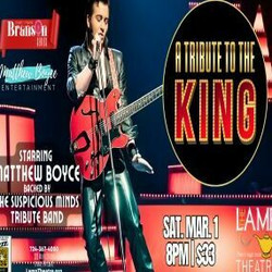 Tribute to the King: Elvis tribute starring Matthew Boyce