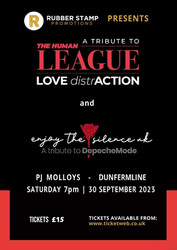 Tributes To The Human League and Depeche Mode - Love Distraction and Enjoy The Silence Uk