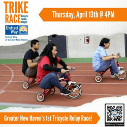 Trike Race 2023: A Relay to Tackle Hunger by United Way Greater New Haven