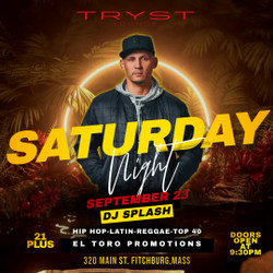 Tryst and El Toro Promotions present Dj Splash