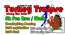 Turkey Traipse Around the Lake 5k Fun Run/ Walk