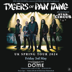 Tygers Of Pan Tang at Downstairs at The Dome - London