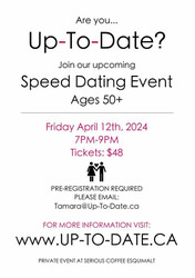 Up-to-date Speed Dating Event