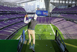 Upper Deck Golf at U.s. Bank Stadium: February 2024