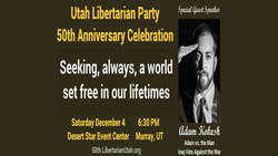 Utah Lp 50th Anniversary Party with Adam Kokesh