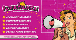 Volunteer with Justice Necessary - Help Pack 1,000,000 Period Products for Colorado Students!