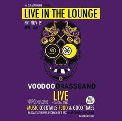 Voodoo Brass Band (Live In The Lounge) and Special Guest Dj