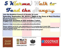 Walk to Feed the Hungry to benefit Buddhist Global Relief