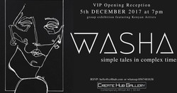 Washa-simple tales in complex times | art exhibition at Create Hub Gallery