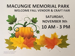 Welcome Fall Vendor Craft Fair