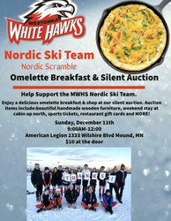 White Hawks Nordic Scramble and Silent Auction Benefiting the Mwhs Nordic Ski Team