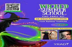 Wicked - themed Performing Arts Summer School feat. West End's Ryan Jenkins. York Ri. August 2025