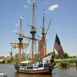 Wilmington Tall Ship River Cruises on Kalmar Nyckel