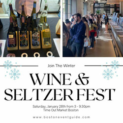 Winter Wine and Seltzer Party at Time Out Market Boston! 1/28