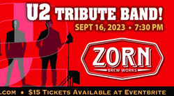 Without U2 | U2 Tribute Band Live @ The Backyard At Zorn